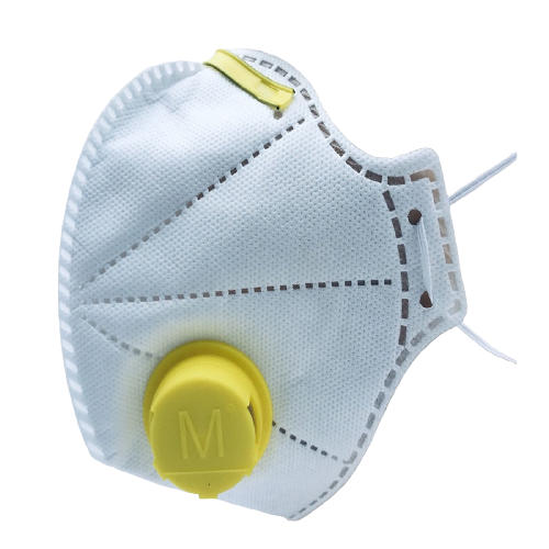 Фільтрувальна Півмаска Мікрон FFP2 з клапаном видиху